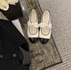 Grape mother spring new Mary Jane shoes women's 2025 French inner height increase flat sole shoes women's color matching shoes women