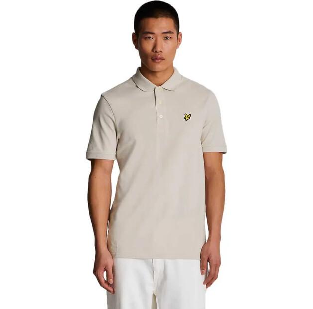 

Lyle & Scott Plain поло с короткими рукавами S
