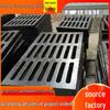 Cast Iron Rectangular Drain Grate Cover for Sewers and Rainwater Ditches