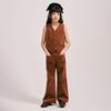 [mardimercredi] KIDS CORDUROY WIDE FLARE PANTS_CAMEL