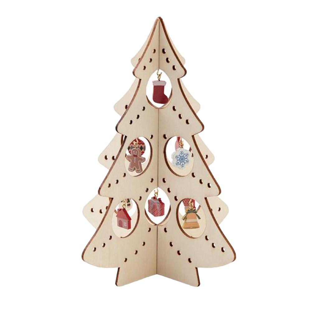 MidOcean Wooden Christmas Tree Decoration