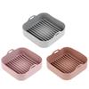 Air Fryer Silicone Pot Grill Pan Reusable Silicone Pot Baking Tray Multifunctional Silicone Pad Accessories Cake Baking Pans