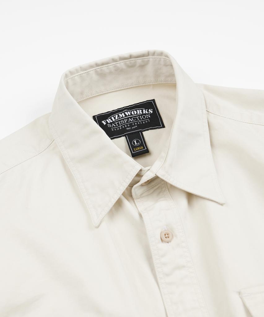 FRIZMWORKS Chino Officer Shirt _ Ivory