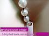 Plus Size Pearl Massage Open Crotch Panties - Sexy Japanese Style with Large Beads
