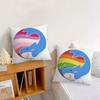 Trans Blahaj  Shark Cushion Cover Pillow Cover Decoration Room Home Sofa Living Office Car Nordic Simplicity
