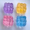 1pc Squishy - Taba Super Soft Ice-Transparent Grape-Shaped Pinch Toy, Super Soft, Grape Touch Toy Grape Squeeze Toys