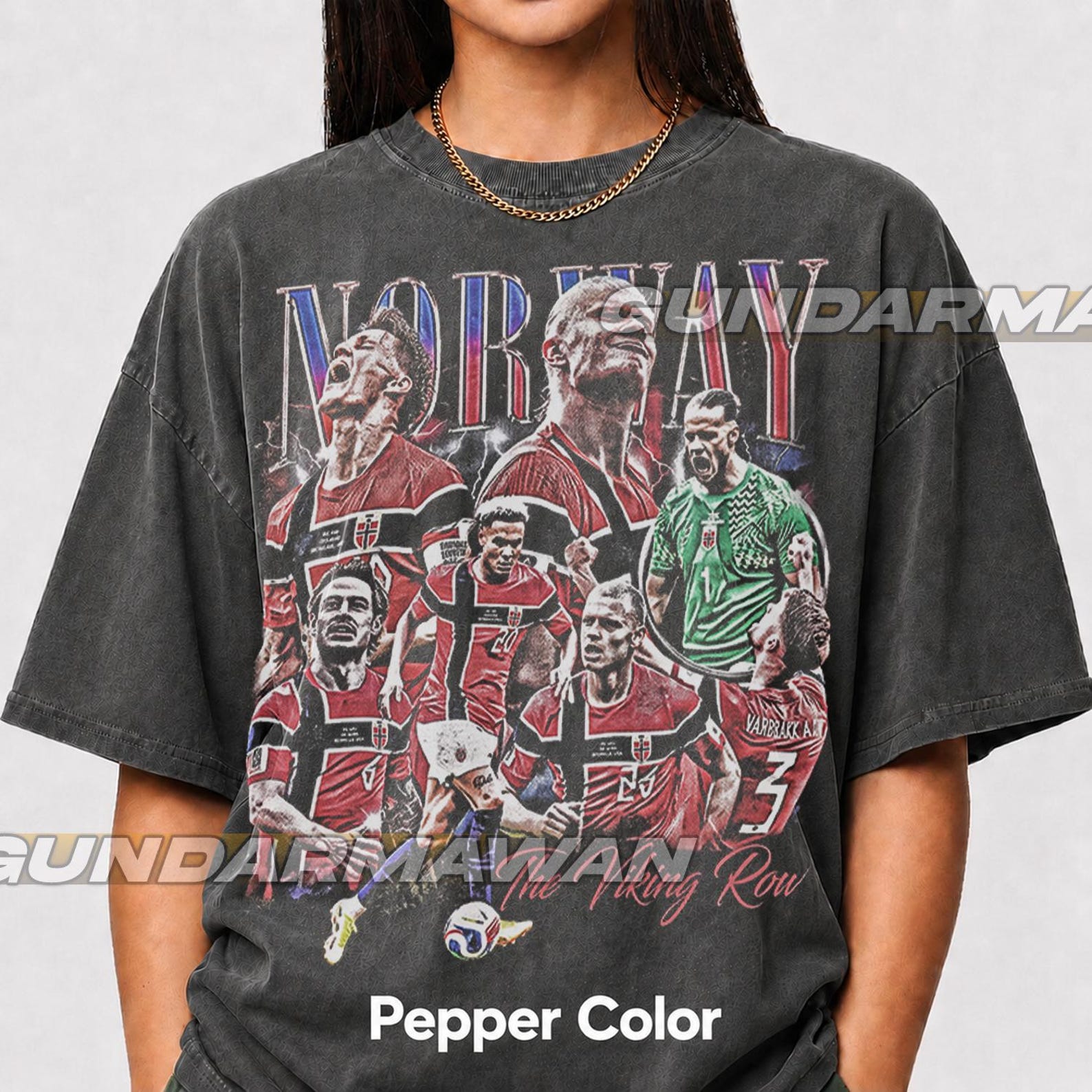 Norway Soccer Shirt, Viking Row Norwegian Football Fan Tee, Norway Supporter Shirt, 2026 Soccer Gift, Nordic Viking Shirt, World Cup Tee BK S