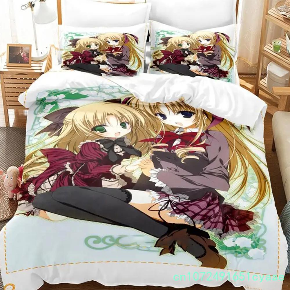 Schülervertretung Discretion Bettwäsche Set Jungen Mädchen Einzelbett Queen Size Seitokai No Ichizon Bettbezug Kissenbezug Bett Kinder Erwachsene