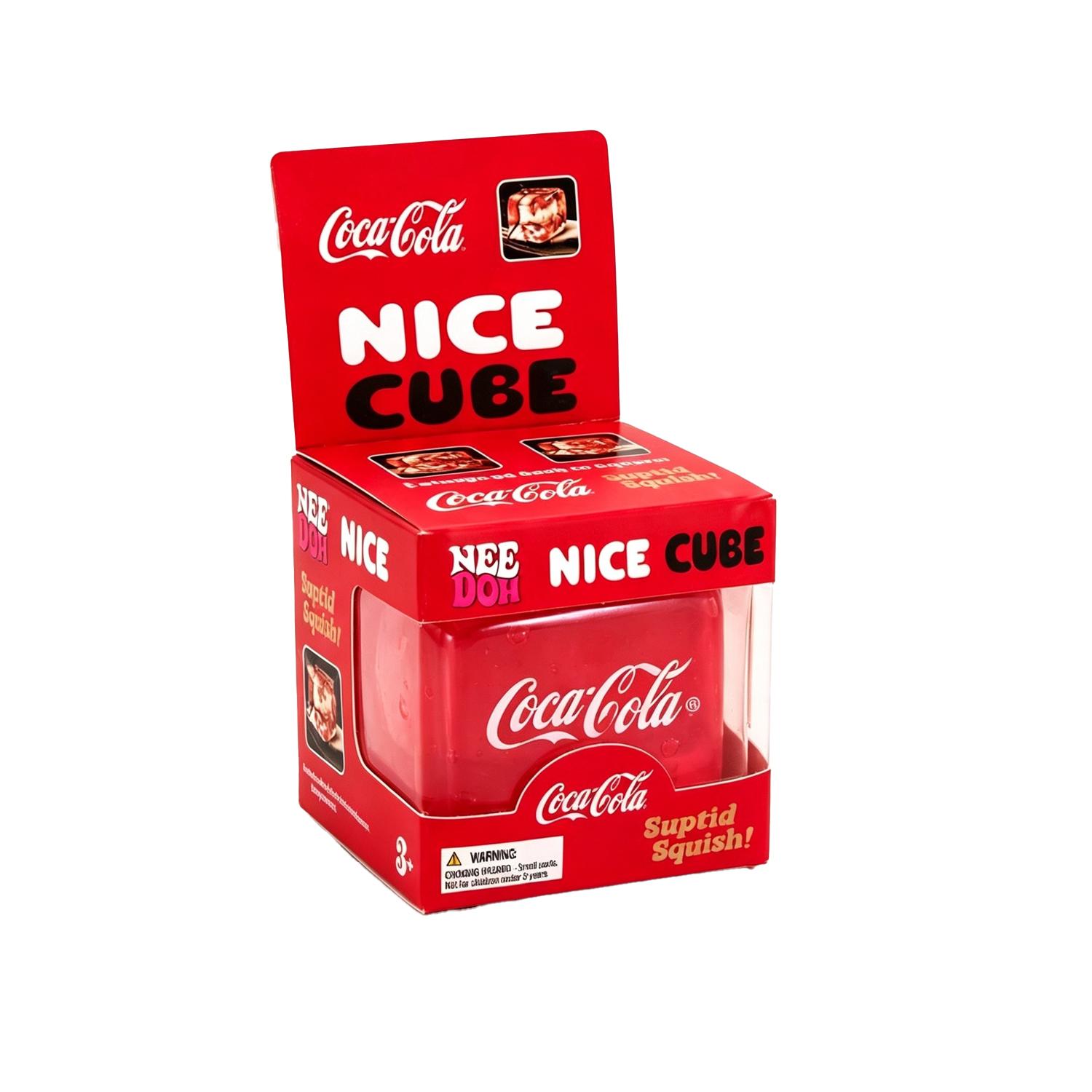Coca-Cola x NeeDoh Nice Cube mīkstā