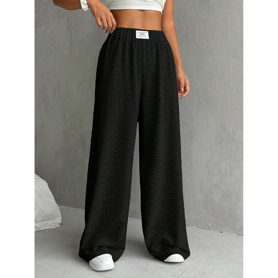 Spring/Autumn New Style Women's Casual Pants Street Ins Fashion Loose High Waist Wide Leg Long Pants