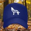 Howling Wolf Landscape Graphic Baseball Cap Polyester Outdoor Adjustable Unisex Adult Hat