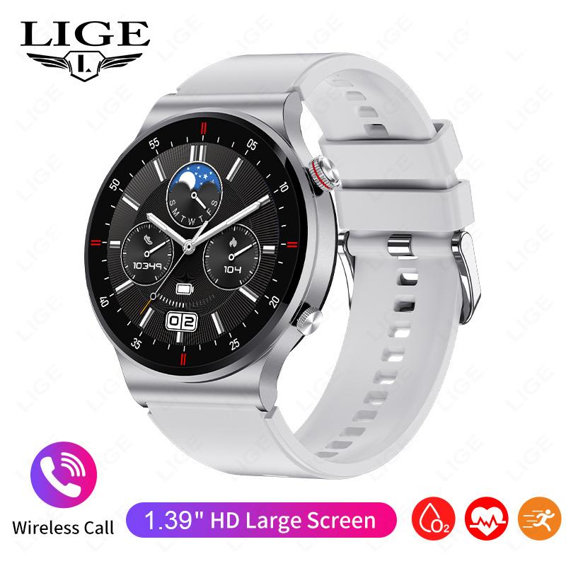 NFC Watch For Men Bluetooth Call Smart Watch Android iOS Blood Pressure Smartwatch Weather Full Touch Men s Wristwatch Bluetooth Call Watch