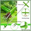 Grass Puller, Standing Vegetable Digger, Manual Weed Removal, Long Handle, Detachable, With Foot Pedal, Garden Tool