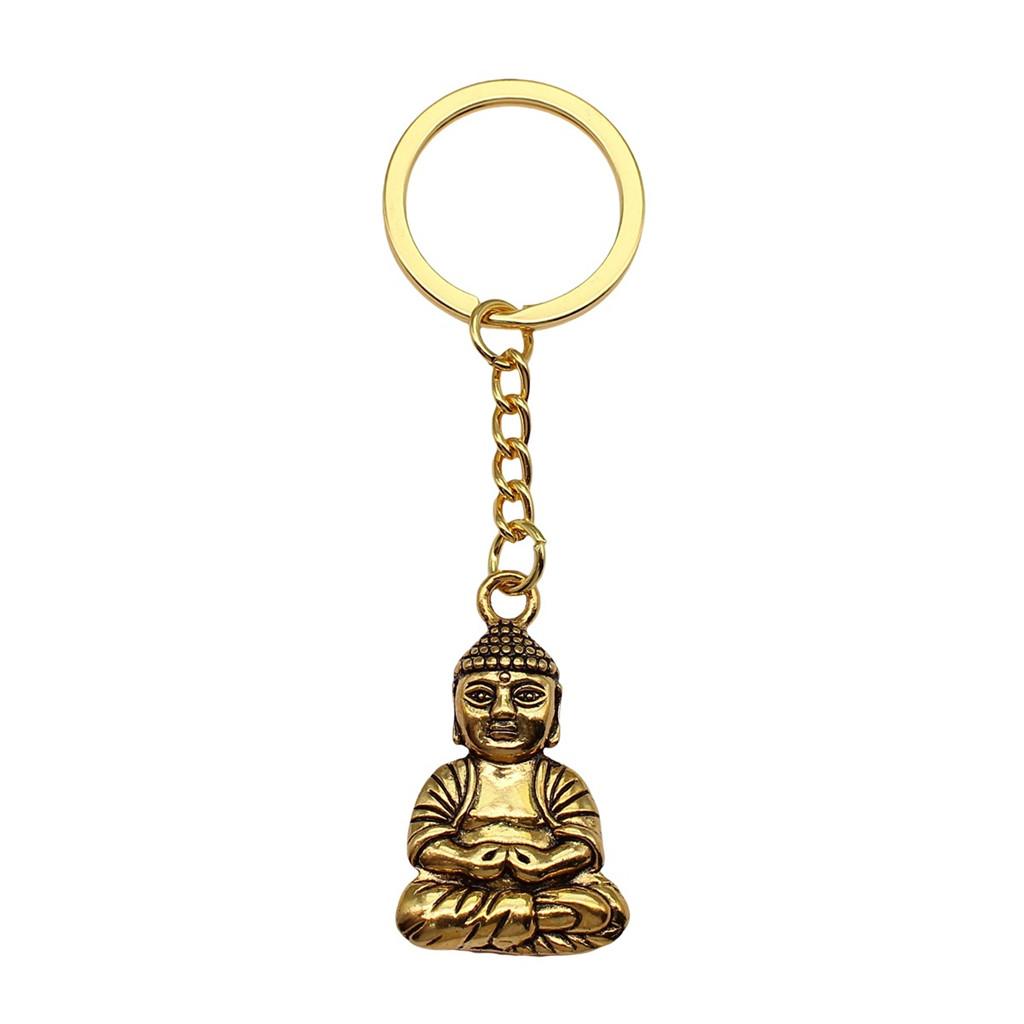 Buddhism Spiritual Amulet Keychain for Couples High Quality Bold New Year Gift Sweet Wallet Accessory