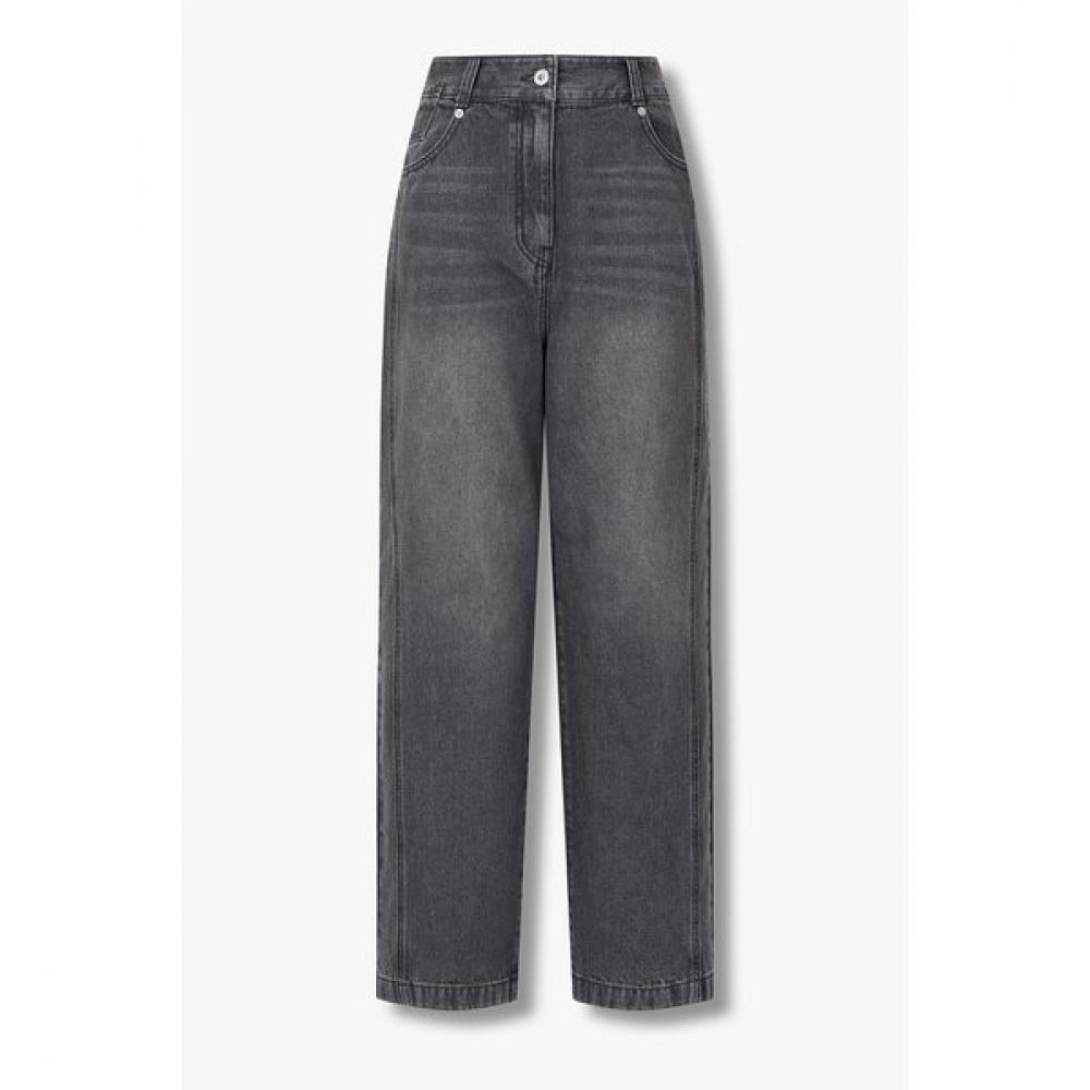Studio Tomboy Curved Back Banding Denim Pants 9176362972
