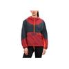 Under Armour Color Block Woven Half-Zip Hooded Training Sweatshirt Women Sweatshirt Red 1376920-638