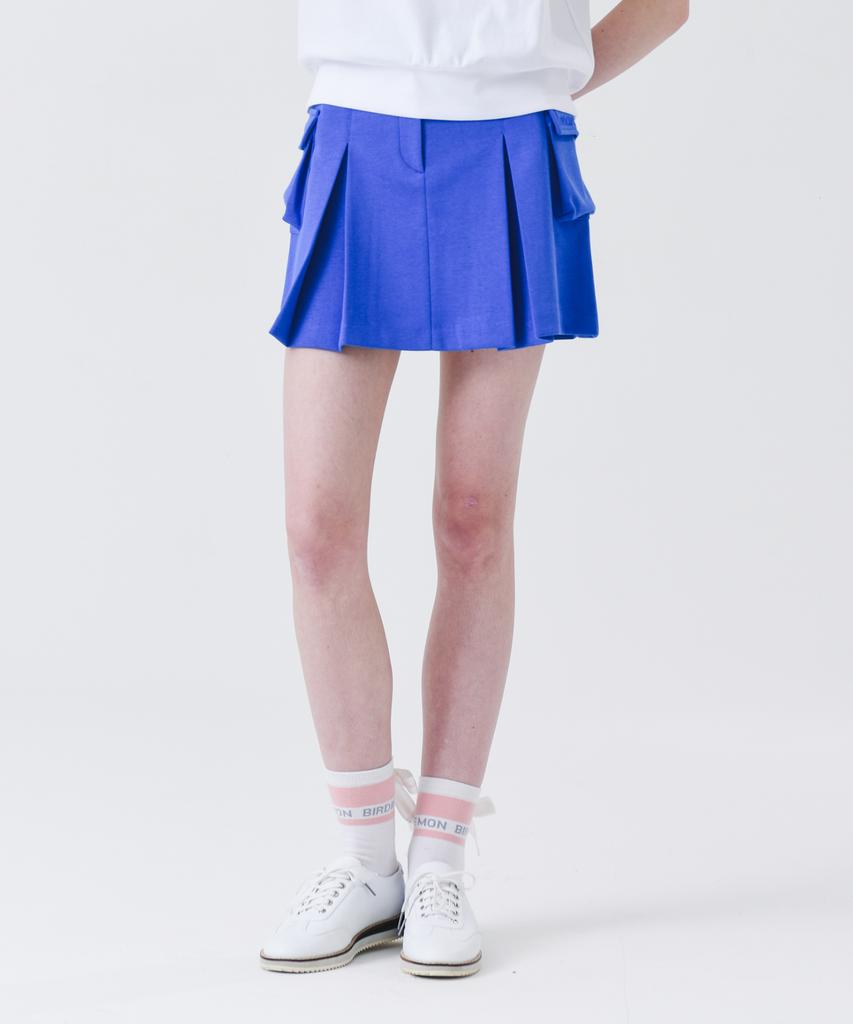 MONBIRDIE GOLF Vivid Cargo Skirt Blue
