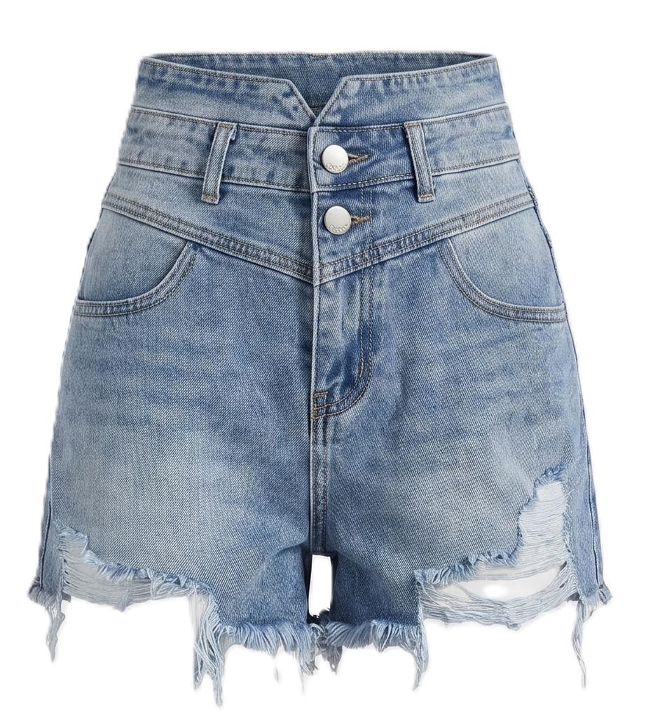 M.SARA - WOMEN'S DENIM SHORTS - G5091 S