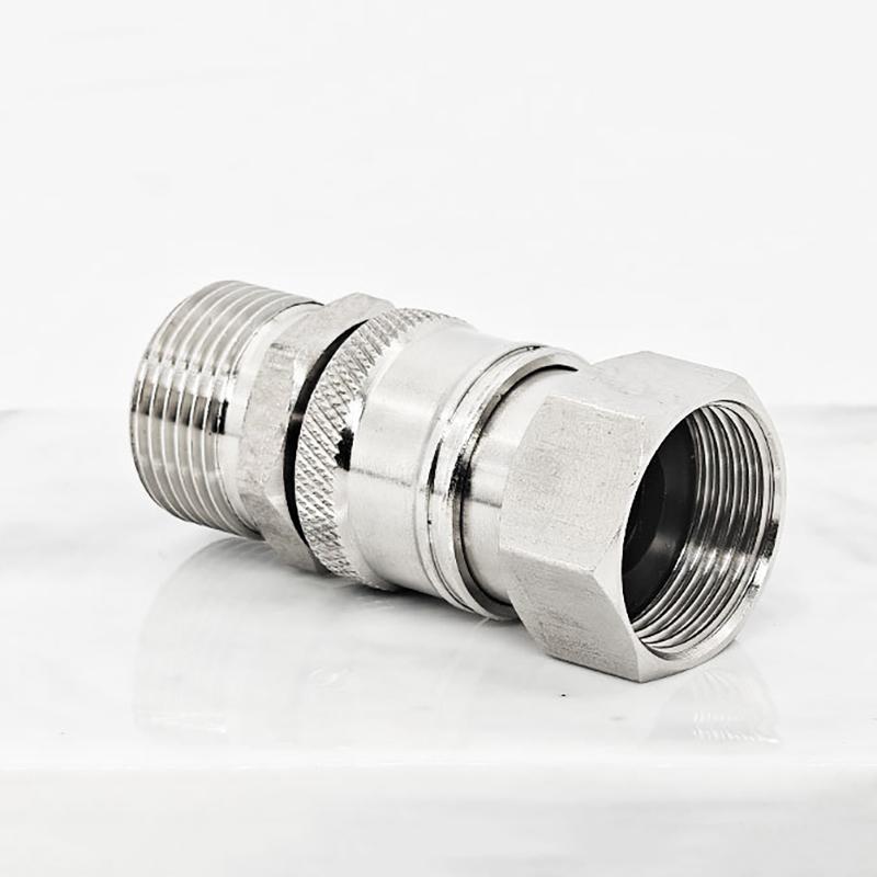 M22 Quick Connect Pressure Washer Fittings Stainless Steel Male And Female Adapter Set (Internal Thread, External Thread)