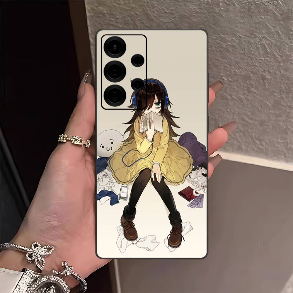 Watamote K-Kuroki T-Tomoko Phone Case For Samsung A 52 53 21 32 13 12 71 31 51 40 72 73 70 22 42 50 30 20 21 Shell