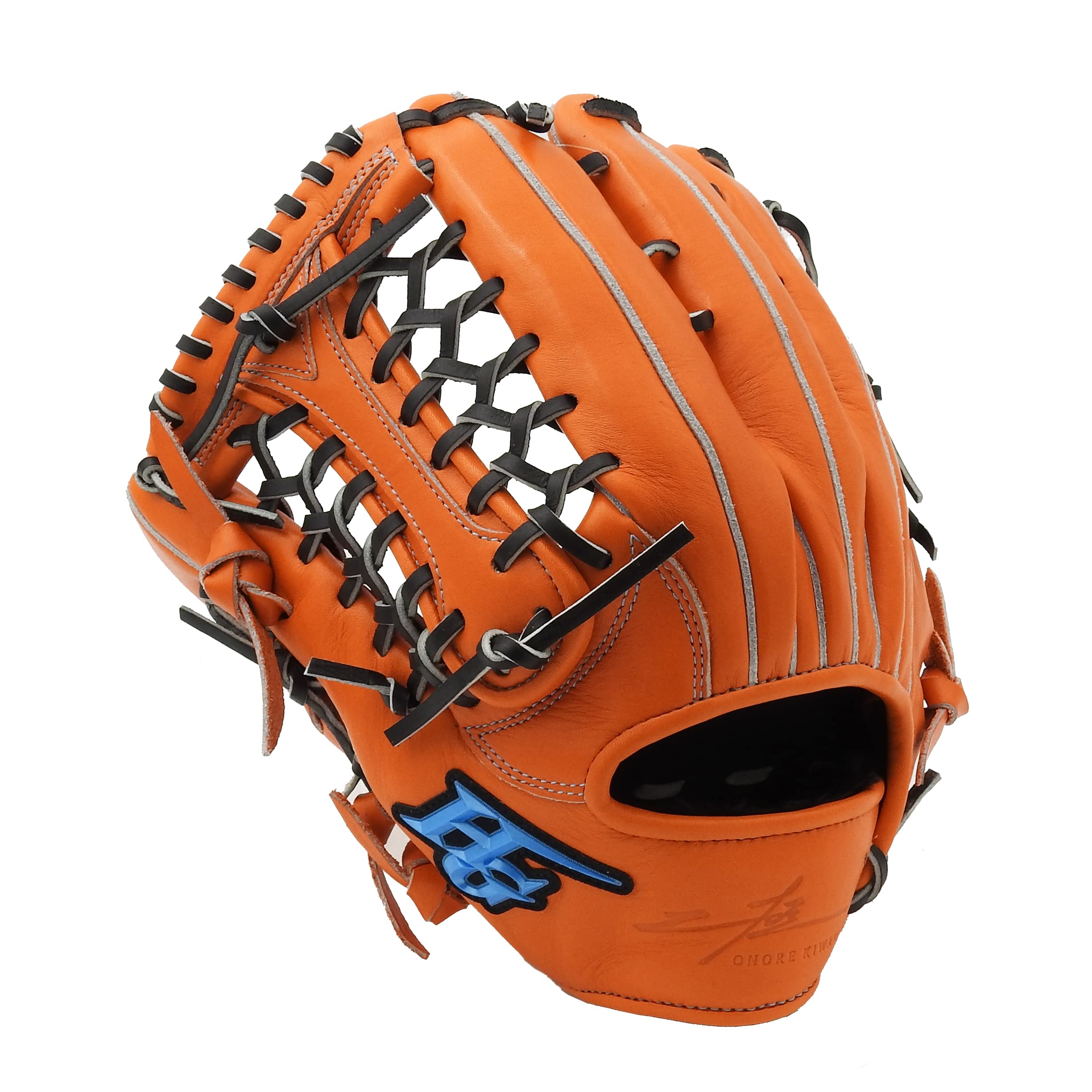 

Onore Kiwami Series Soft Baseball Glove OKG1108R SR Orange x Throw Hi-GOLD Outfielder s Glove, Black, RH, Left-Handed
