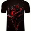 Men's Printed Crew Neck Short Sleeves Fashionable Simple Tops That Versatile T-Shirts Men’s