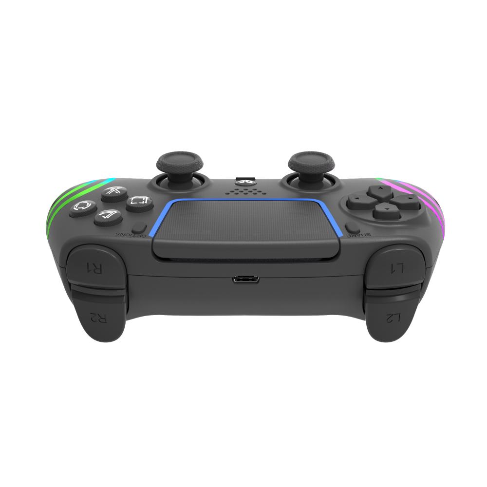 Controler de Joc Bluetooth Wireless pentru PlayStation 5 cu Vibrații Duble Lumină RGB Gamepad pentru PS5/PS5 Slim/PS5 Pro/PC Accesoriu