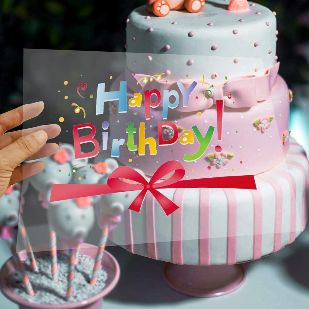 A3/A4 Wasserfester Tintenstrahlfilm für Siebdruck Transparente bedruckbare Folienblätter Schablonenpapier für Siebdruckwerkzeuge