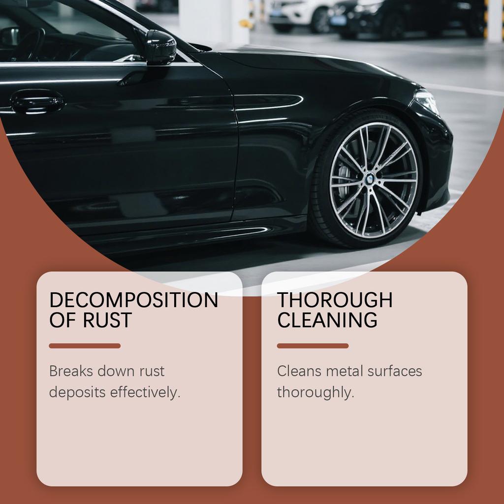 Remover Spray: Gentle Of Metal  Stains And Enhancement For Car Parts.120ML