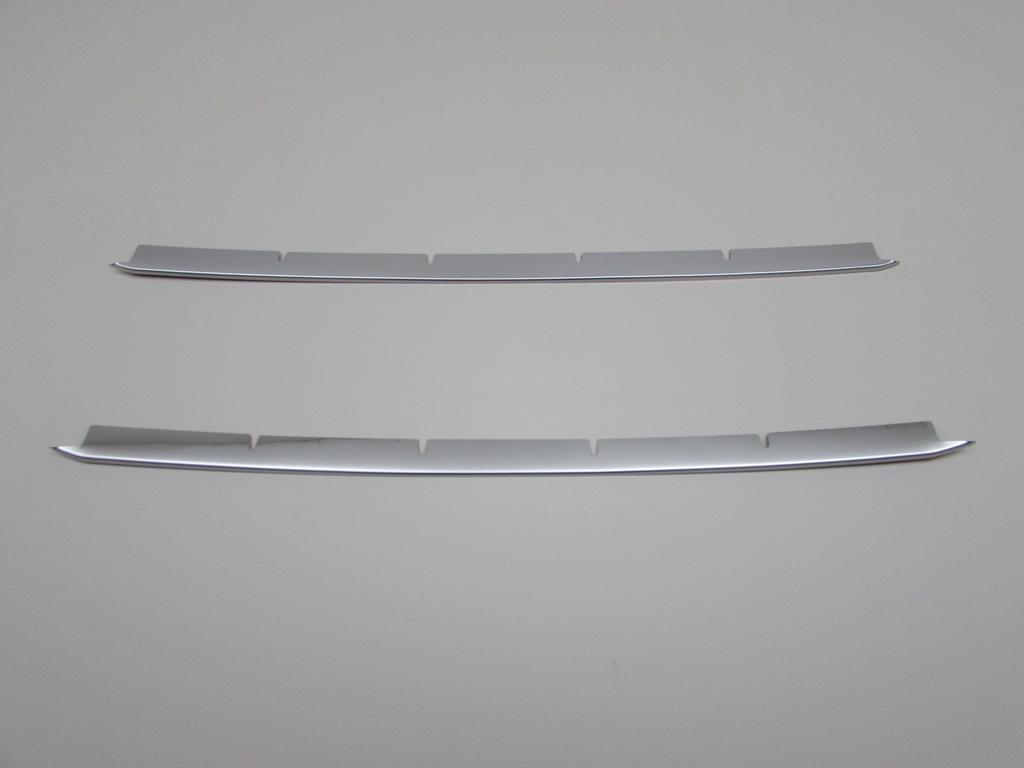 BRIGHTZ Finish Stainless Steel Plated Front Bumper Mould for Toyota Noah R85 Part Number 27065 Ultra-Mirror (2-Piece) 80/85 (Late Model)