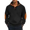 Men's Sweatshirt Loose Solid Color Outdoor Warm Breathable T-Shirt Top