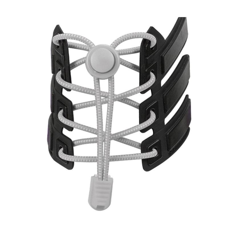 No-Tie Elastic Shoelace Buckle for Adults & Kids - Sport & Mountaineering Pair