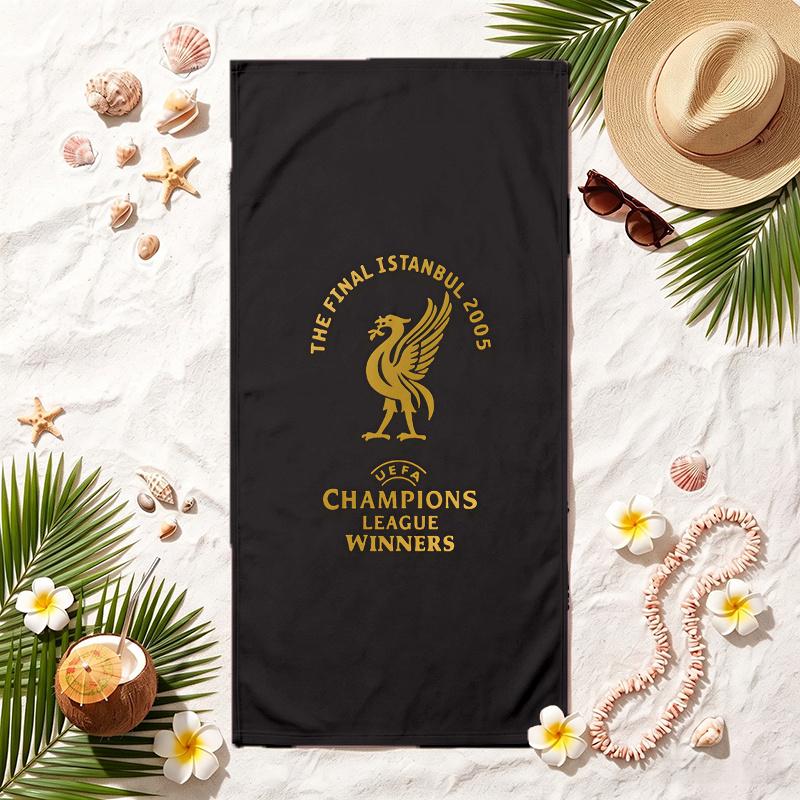 Liverpool (103) Soft Beach Towel Stylish Beach Pool Towel for Summer Seaside Vacation Travel