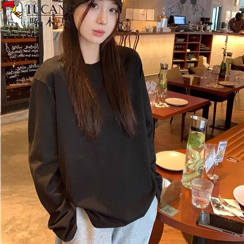 Woodpecker Women's Casual Long-Sleeve T-Shirt
