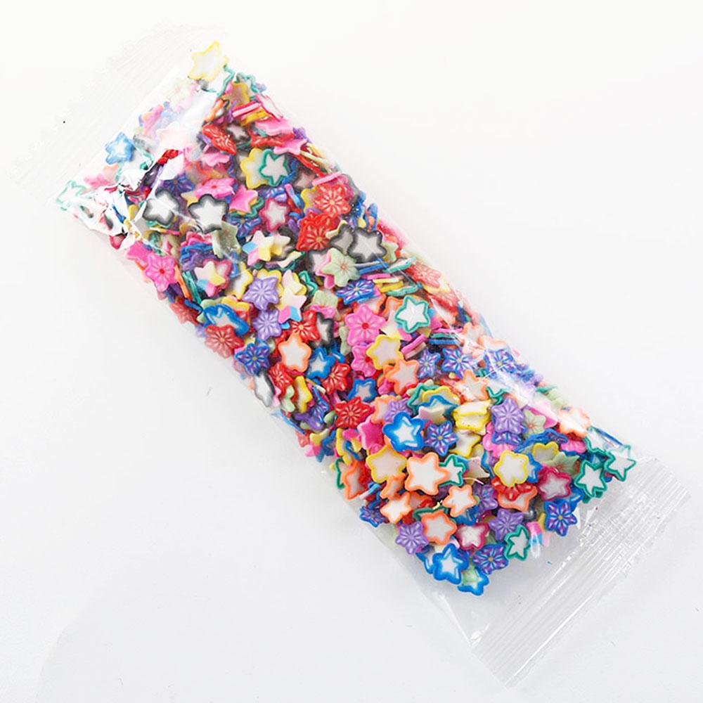 

Silicone world 1000pcs Mix Fruit Soft Clay Slime Animal Flower Slice Resin Filler for Nail Art Epoxy Mold DIY Crafts Making About 1000pcs зірка
