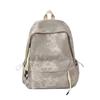 Schultasche für Mädchen, Waldstil, hoher ästhetischer Wert, vielseitiger japanischer minimalistischer einfarbiger frischer Rucksack, Rucksack mit großem Fassungsvermögen für die Mittelstufe