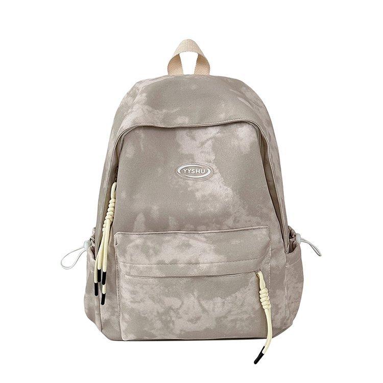 Schultasche für Mädchen, Waldstil, hoher ästhetischer Wert, vielseitiger japanischer minimalistischer einfarbiger frischer Rucksack, Rucksack mit großem Fassungsvermögen für die Mittelstufe