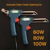 Automatic Feed Soldering Gun with Constant Temperature, External Heat, and 60W/80W/100W Options - Electric Soldering Iron