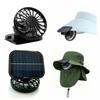 Tragbarer Mini-Solarventilator Leichter Hutventilator Unisex Kühlventilator Reise