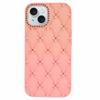 For iPhone 13 Case Rhinestone Decor Rubberized TPU Phone Cover