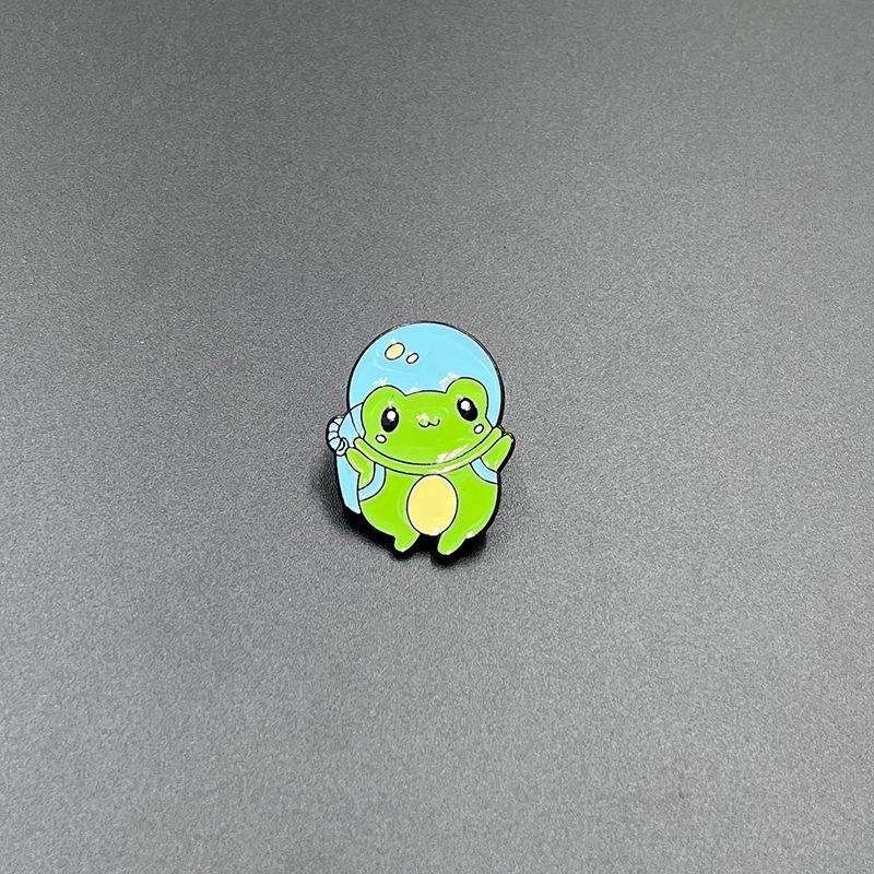 Creative Alloy Animal Brooch: Versatile Little Dinosaur and Fox Accessories for Clothing, Shoes, and Bags