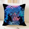 Cartoon Figure Gojo Satoru Cushion Cover Car Throw Pillow Case For Sofa Car Christmas Gift xcm xcm