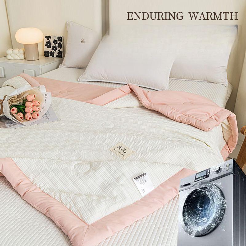 2025 Baumwolle Bedruckt Quilt Sommerdecken Queen Maschinenwäsche Weiche Bettdecke Einzel Doppel Decke Quilt für Kinder Erwachsene 200x230cm Hotel Reise