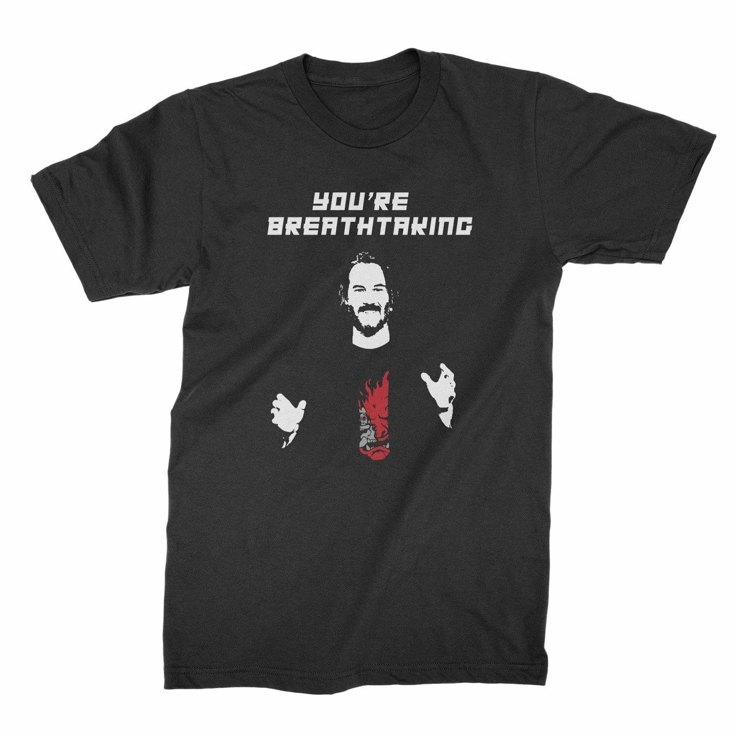Keanu Breathtaking T Shirt Keanu You re Breathtaking TShirt Reeves M