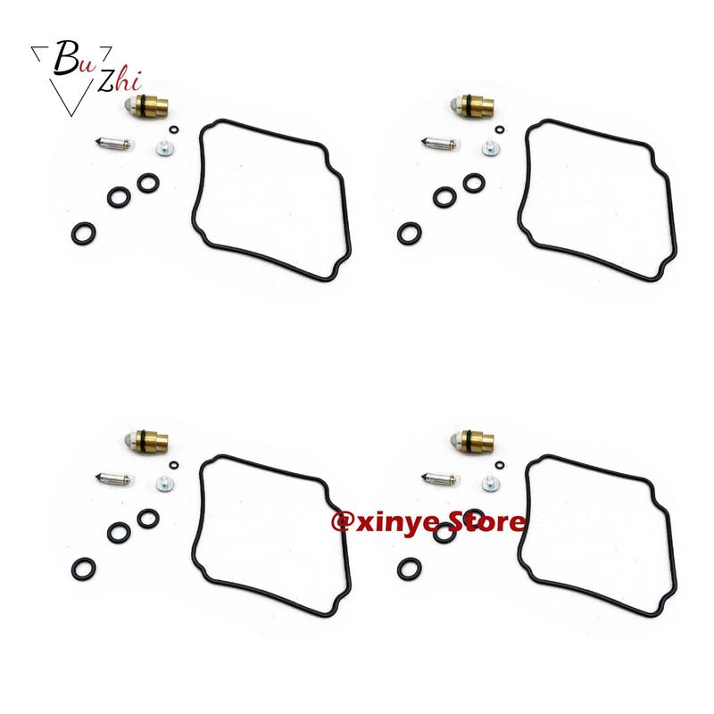 carburetor repair kit floating needle seat parts for Yamaha version FZR400(1WG)R/RR 1988-1990 FZR400 FZR400R FZR400RR FZR 400