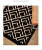 Chinese Retro Plaid Entrance Doormat: Dirt-Resistant, Machine Washable Wabi-Sabi Entryway and Hall Floor Mat.