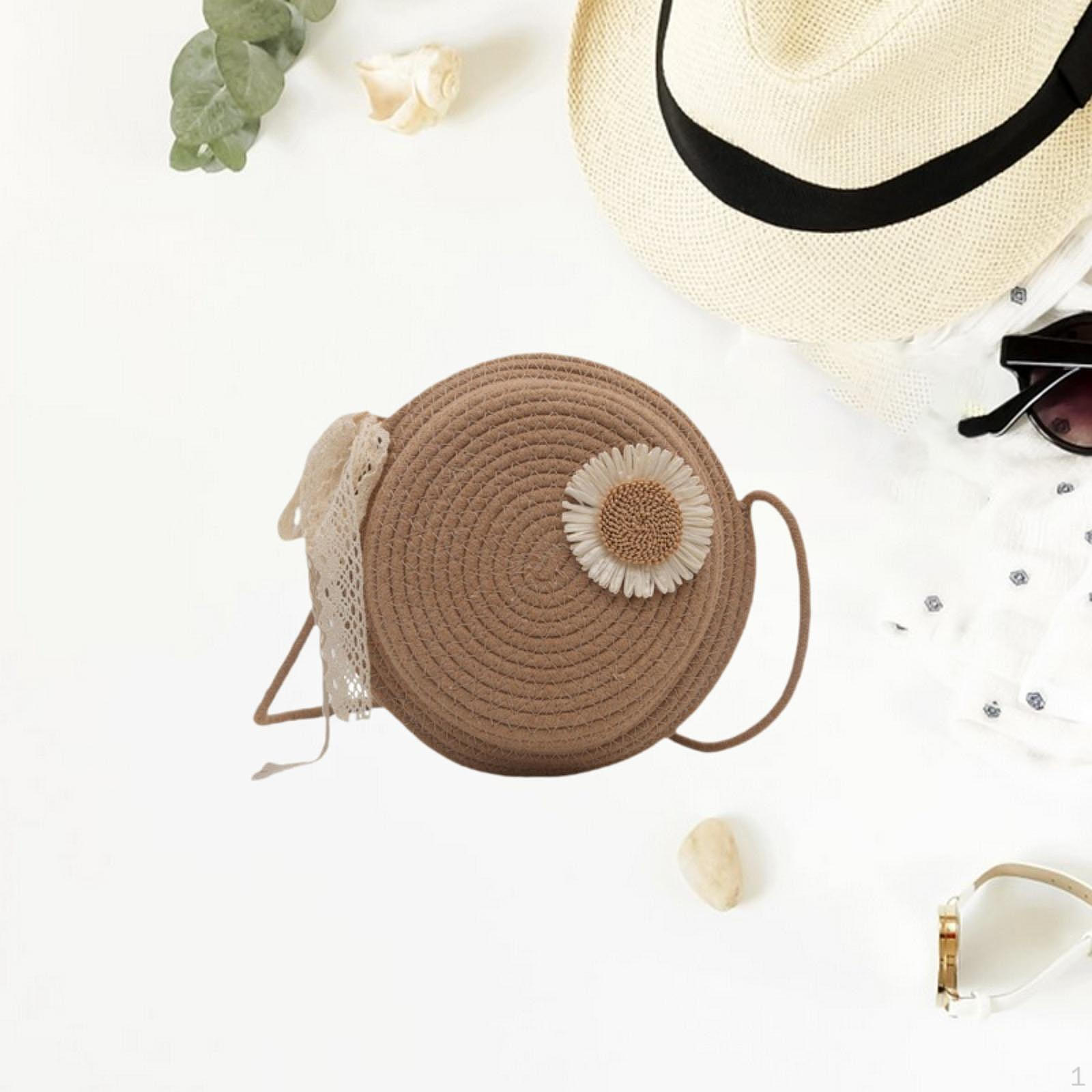 

Сумка через плечо для женщин, плетеный кошелек ручной работы для мероприятий и встреч коричневый