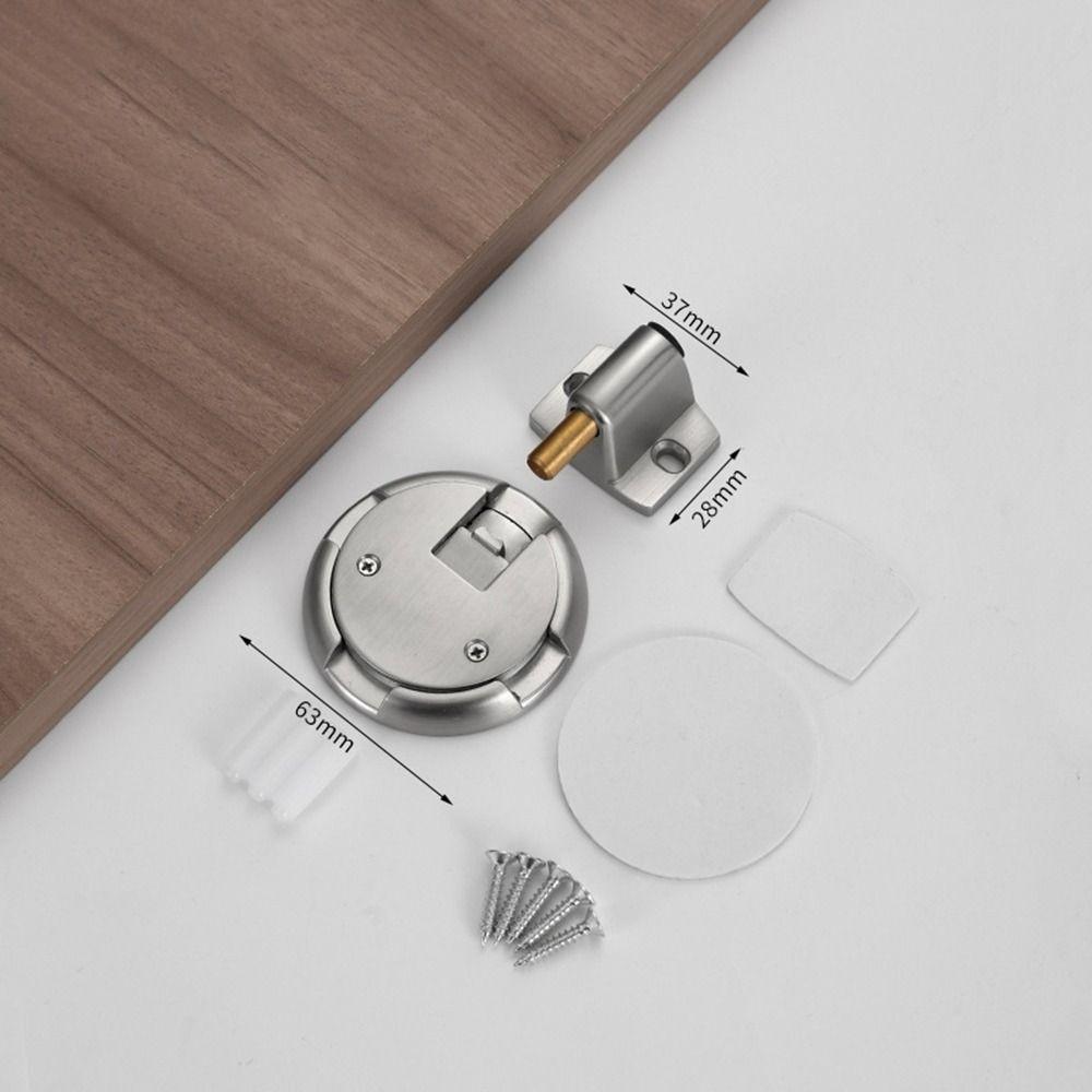 Zinc Alloy Door Holder Non-punch Door Stop New Door Suction  Door