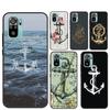 Anchor Sea Beach Funda For Xiaomi Redmi Note 14 13 Pro 12 11 9 10 9S 10S 11S 12S Redmi 14C 10C 12C 13C Case