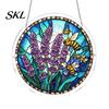 Home Decor Puzzle Gift Acrylic Suncatcher, Colorful Window Hanging, 7.48 Inch Sun Catcher Stained Glass Decoration Ornament, Ideal for Gifting